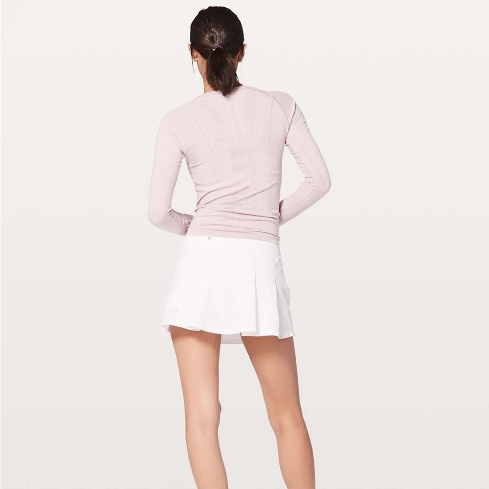 Lululemon Pace Rival Skirt (Regular) 4-way Stretch 13"
White size 6